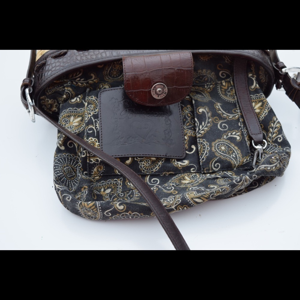 Brighton woven basket & leather bag - Picture 6 of 8